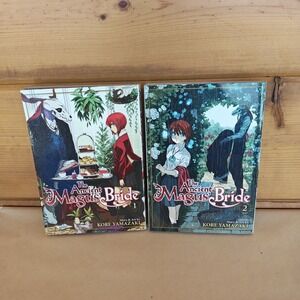 The Ancient Magus' Bride Vol 1 & 2 Kore Yamazaki English Manga Anime‎ 2014
